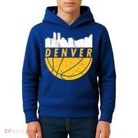 Denver Basketball Mile High 5280 Denver  Kids Hoodie thumb 4
