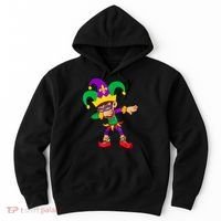 Dabbing Boy Mardi Gras Hoodie thumb 0