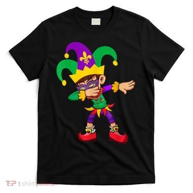 Dabbing Boy Mardi Gras T-Shirt