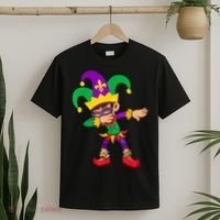 Dabbing Boy Mardi Gras T-Shirt thumb 2
