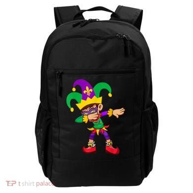 Dabbing Boy Mardi Gras Backpack
