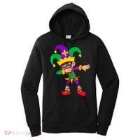 Dabbing Boy Mardi Gras Women's Hoodie thumb 0