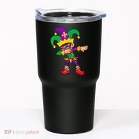Dabbing Boy Mardi Gras Tumbler thumb 0