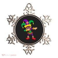 Dabbing Boy Mardi Gras Ornament thumb 0