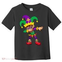 Dabbing Boy Mardi Gras Toddler T-Shirt thumb 0