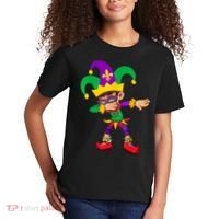 Dabbing Boy Mardi Gras Kids T-Shirt thumb 2