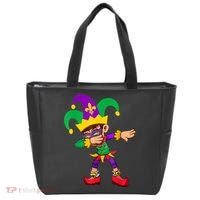 Dabbing Boy Mardi Gras Tote Bag thumb 0