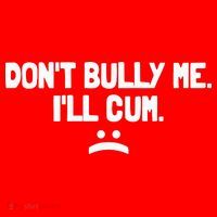 Don't Bully Me I'll Cum Funny Saying Santa Hat thumb 1