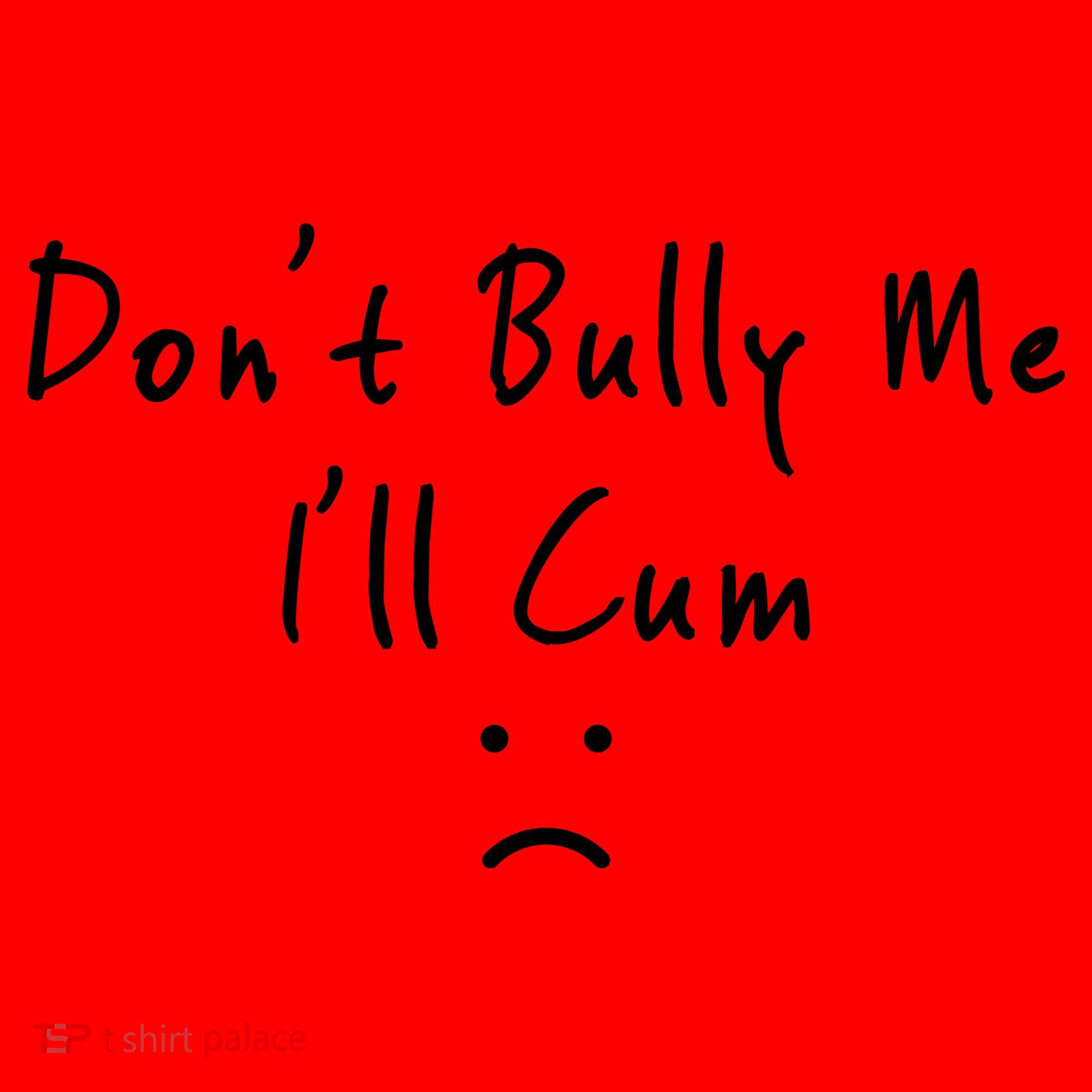 Don't Bully Me I Will Cum Santa Hat