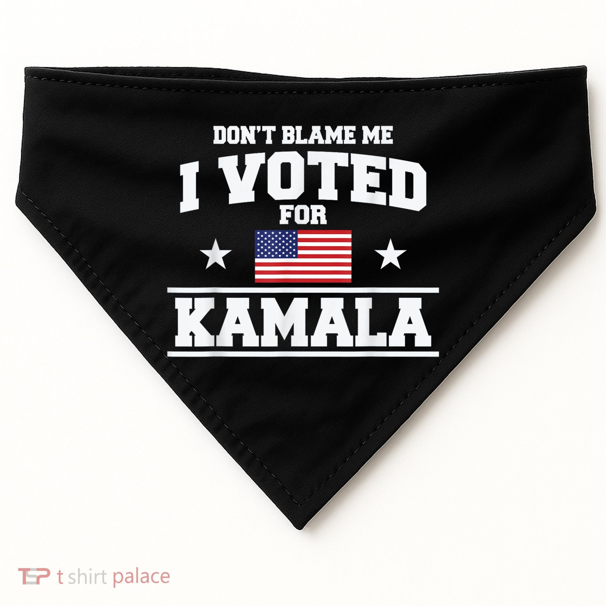 Dont Blame Me I Voted For Kamala Pro Harris Supporter USA-Made Doggie Bandana
