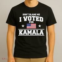 Dont Blame Me I Voted For Kamala Pro Harris Supporter T-Shirt thumb 3