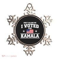 Dont Blame Me I Voted For Kamala Pro Harris Supporter Ornament thumb 0