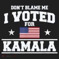 Dont Blame Me I Voted For Kamala Pro Harris Supporter Hat thumb 2