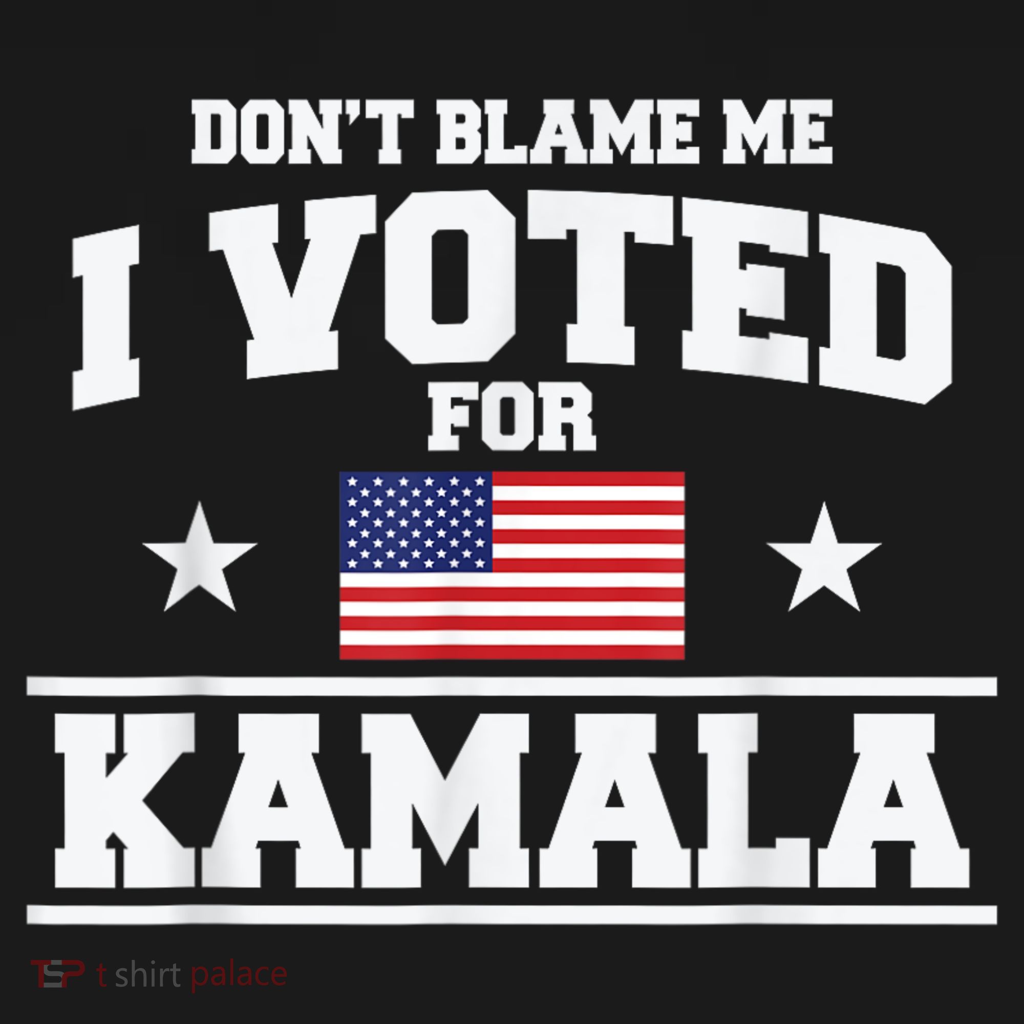 Dont Blame Me I Voted For Kamala Pro Harris Supporter Kids Sweatshirt