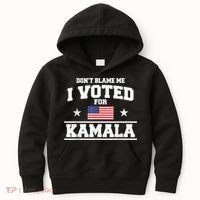 Dont Blame Me I Voted For Kamala Pro Harris Supporter Kids Hoodie thumb 0