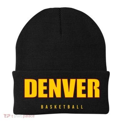 Denver Basketball Mile City High Colorado Practice Jersey Beanie
