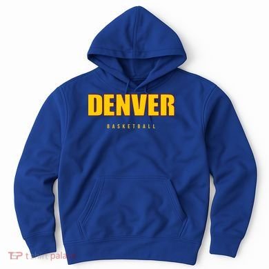 Denver Basketball Mile City High Colorado Practice Jersey Hoodie