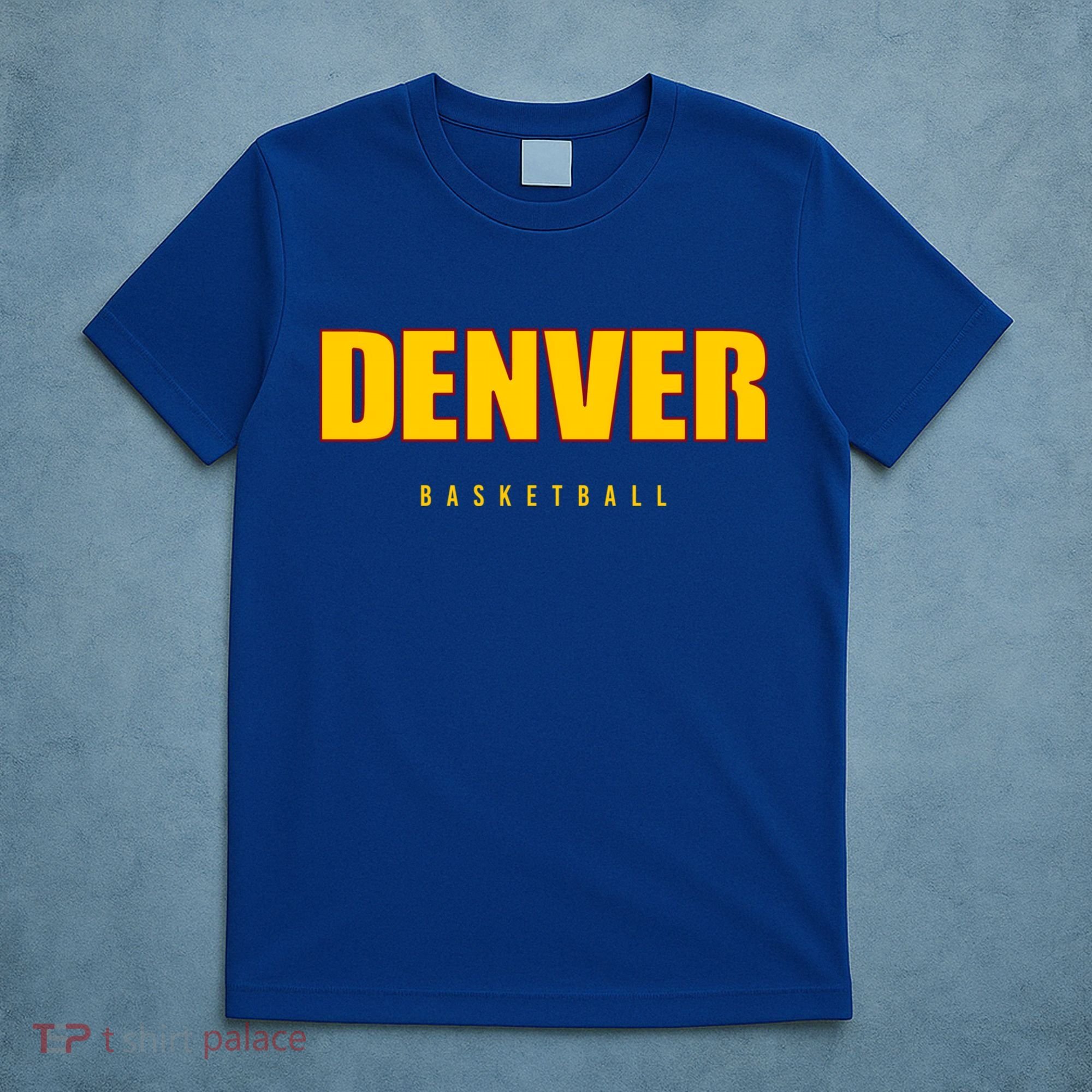 Denver Basketball Mile City High Colorado Practice Jersey T-Shirt