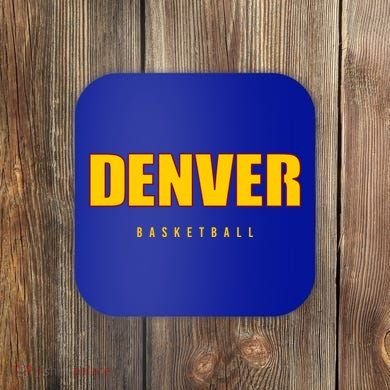 Denver Basketball Mile City High Colorado Practice Jersey Coaster