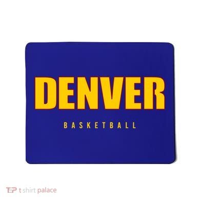 Denver Basketball Mile City High Colorado Practice Jersey Mousepad