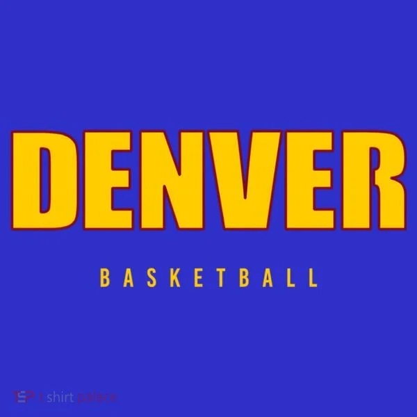 Denver Basketball Mile City High Colorado Practice Jersey Mousepad