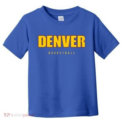Denver Basketball Mile City High Colorado Practice Jersey Toddler T-Shirt