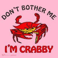 DonT Bother Me IM Crabby Funny Apparel Coaster thumb 2