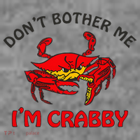 DonT Bother Me IM Crabby Funny Apparel Toddler Hoodie thumb 2