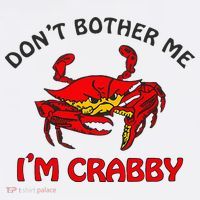 DonT Bother Me IM Crabby Funny Apparel Women's T-Shirt thumb 6