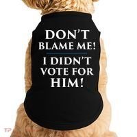 Don't Blame Me I Didn't Vote For Him Doggie Tank thumb 0