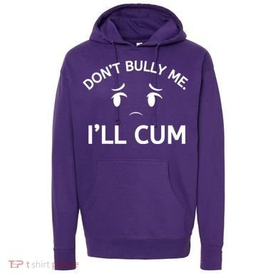 Don’t Bully Me. I’ll Cum Hoodie