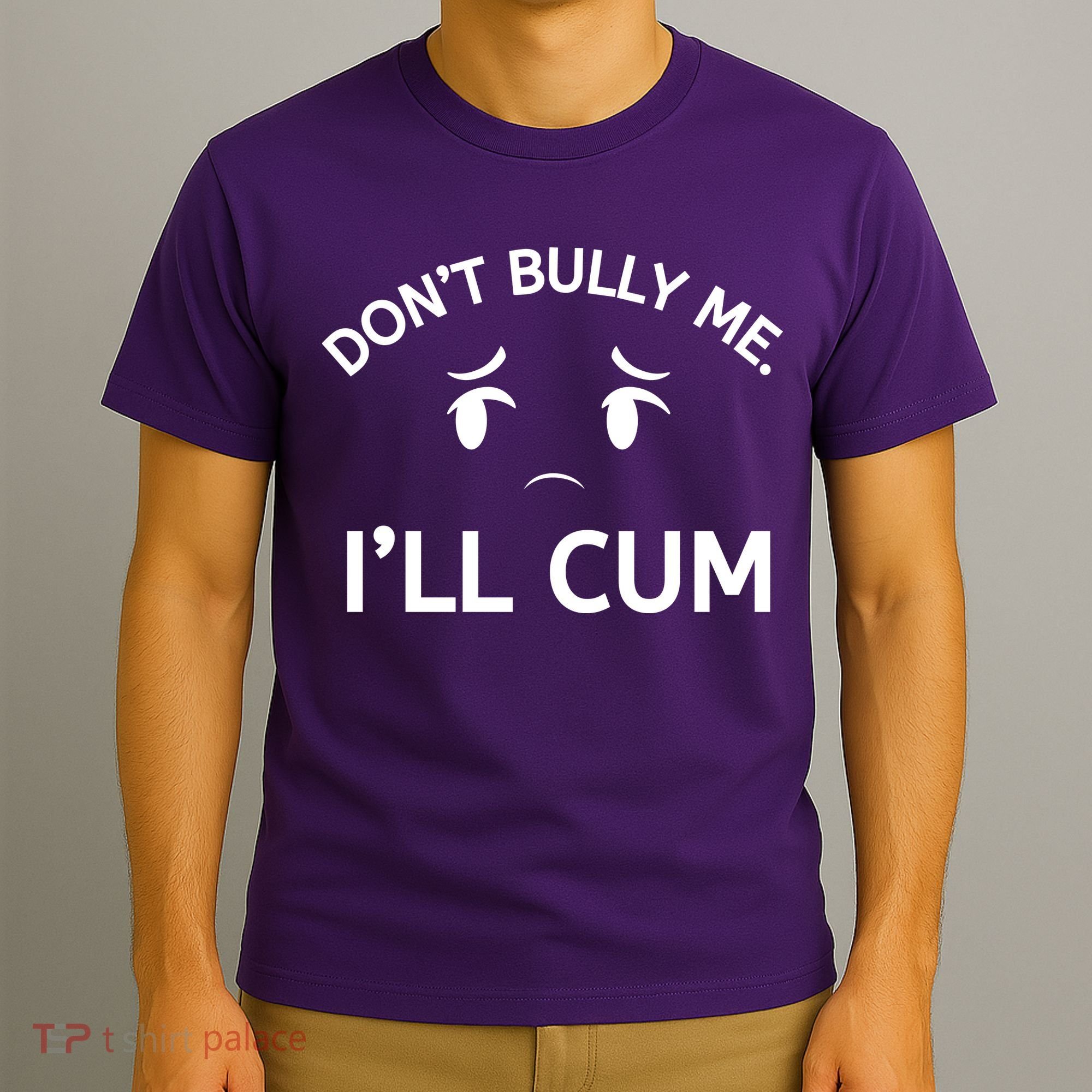 Don’t Bully Me. I’ll Cum T-Shirt