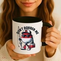 Dont Bobber Me Fishing Funny Quote Humor Coffee Mug thumb 3