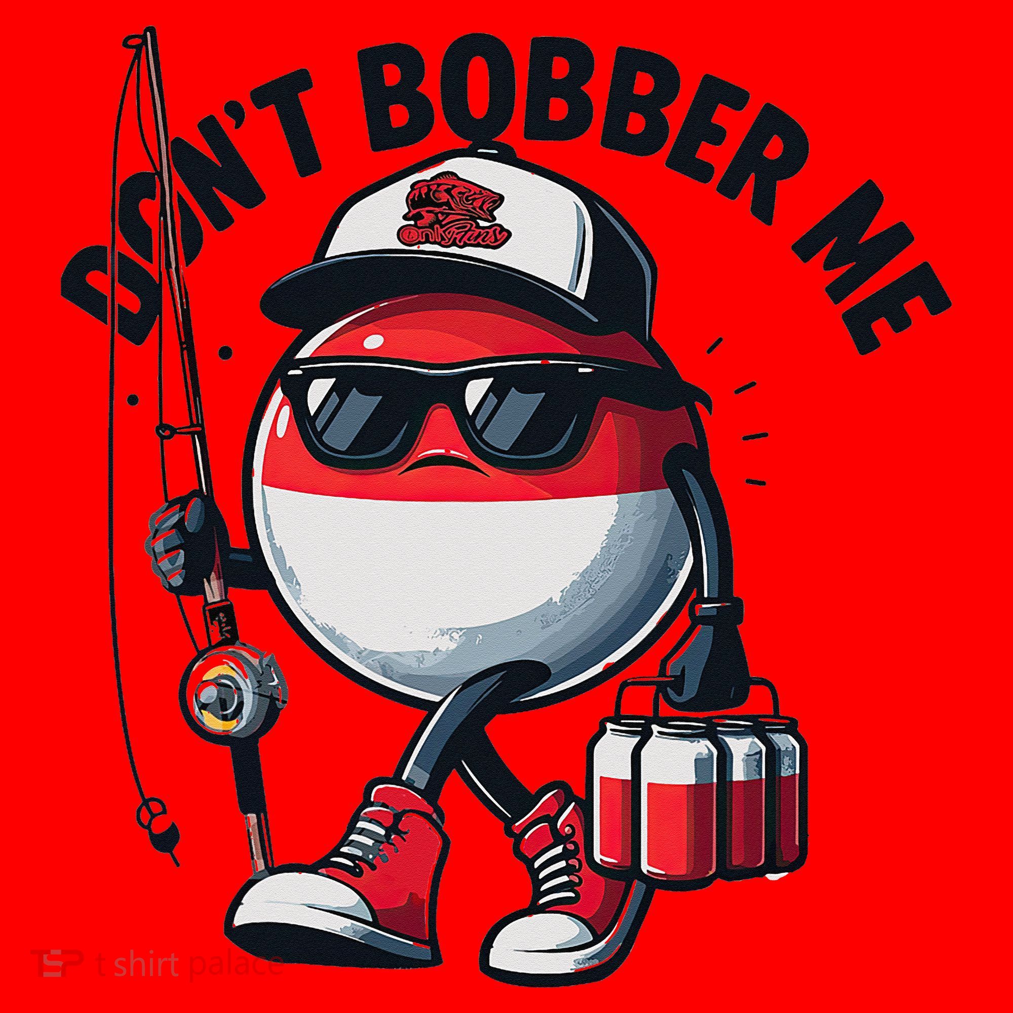 Dont Bobber Me Fishing Funny Quote Humor Santa Hat