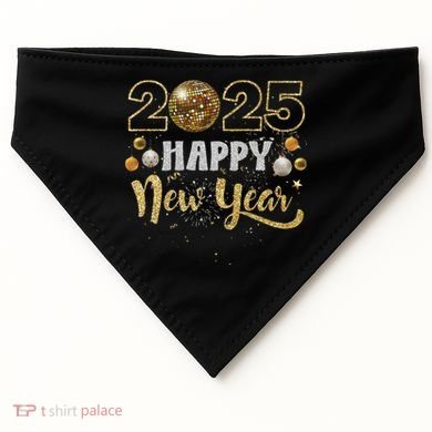Disco Ball Matching USA-Made Doggie Bandana