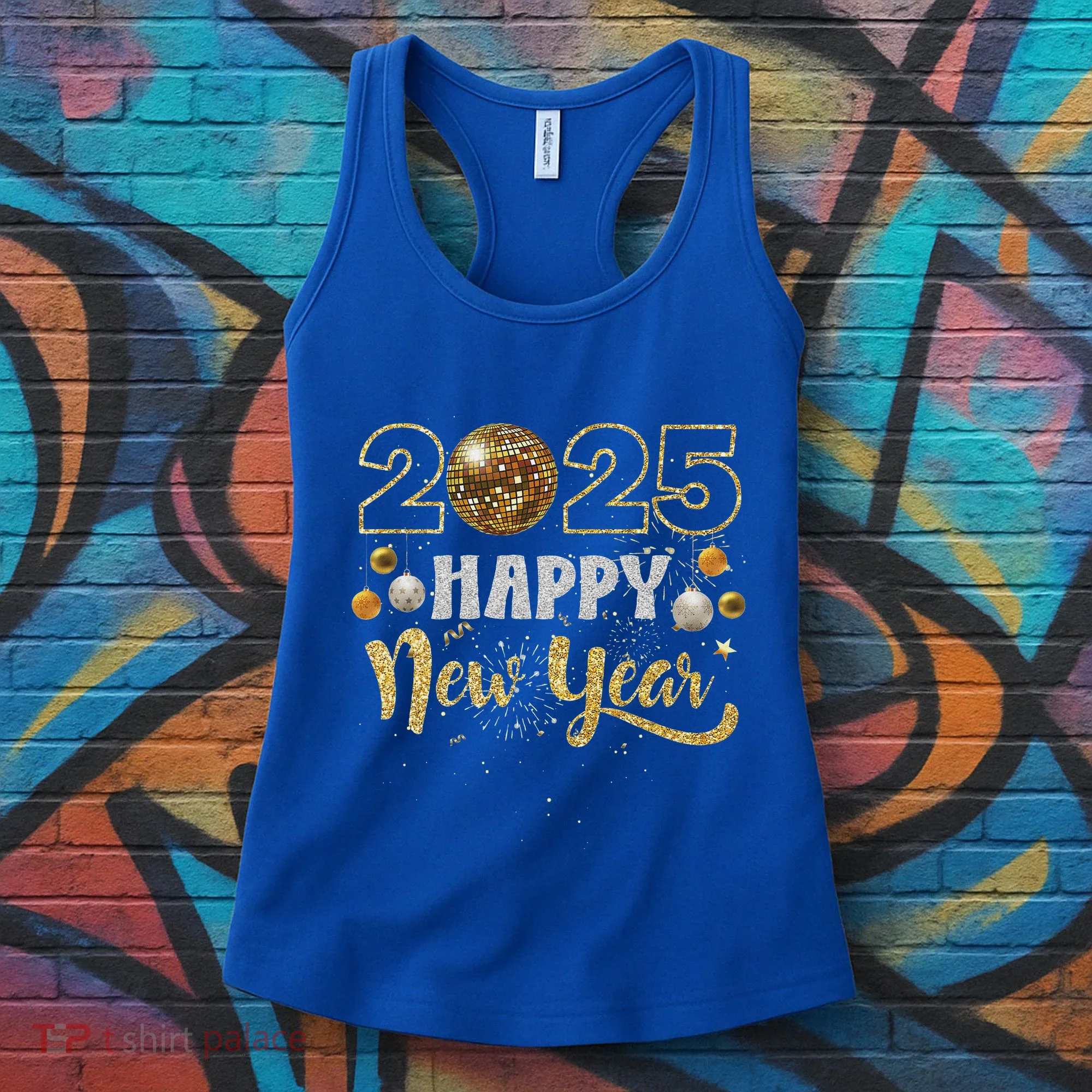 Disco Ball Matching Women's Tank Top