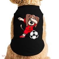 Dabbing Beagle Morocco Soccer Fans Jersey Moroccan Football Gift Doggie Tank thumb 0