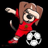 Dabbing Beagle Morocco Soccer Fans Jersey Moroccan Football Gift Coffee Mug thumb 5