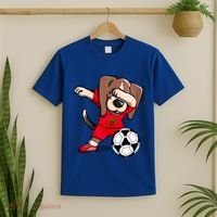 Dabbing Beagle Morocco Soccer Fans Jersey Moroccan Football Gift T-Shirt thumb 2
