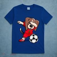 Dabbing Beagle Morocco Soccer Fans Jersey Moroccan Football Gift T-Shirt thumb 5