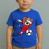 Dabbing Beagle Morocco Soccer Fans Jersey Moroccan Football Gift Toddler T-Shirt thumb 2