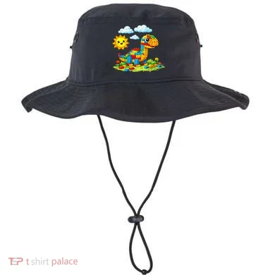 Dinosaur Brick Master Builder Block Building Builder Bucket Hat