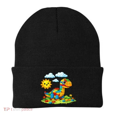 Dinosaur Brick Master Builder Block Building Builder Beanie