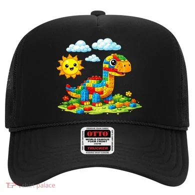 Dinosaur Brick Master Builder Block Building Builder Hat