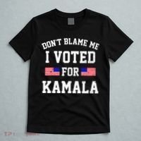 Dont Blame Me I Voted For Kamala Harris Distressed T-Shirt thumb 5