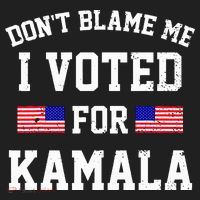 Dont Blame Me I Voted For Kamala Harris Distressed Golf Towel thumb 3