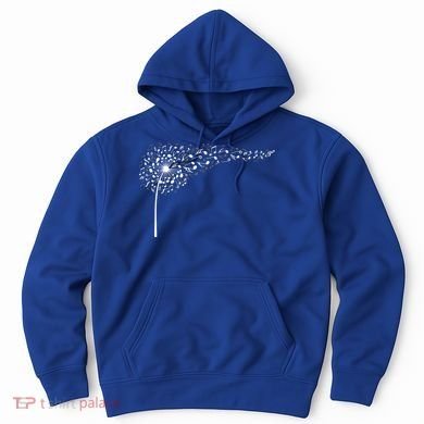 Dandelion Blowing Music Notes Cute Christmas Gift Great Gift Hoodie