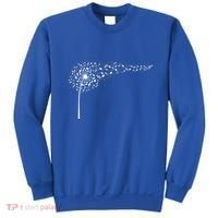 Dandelion Blowing Music Notes Cute Christmas Gift Great Gift Sweatshirt thumb 0