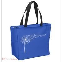 Dandelion Blowing Music Notes Cute Christmas Gift Great Gift Tote Bag thumb 2