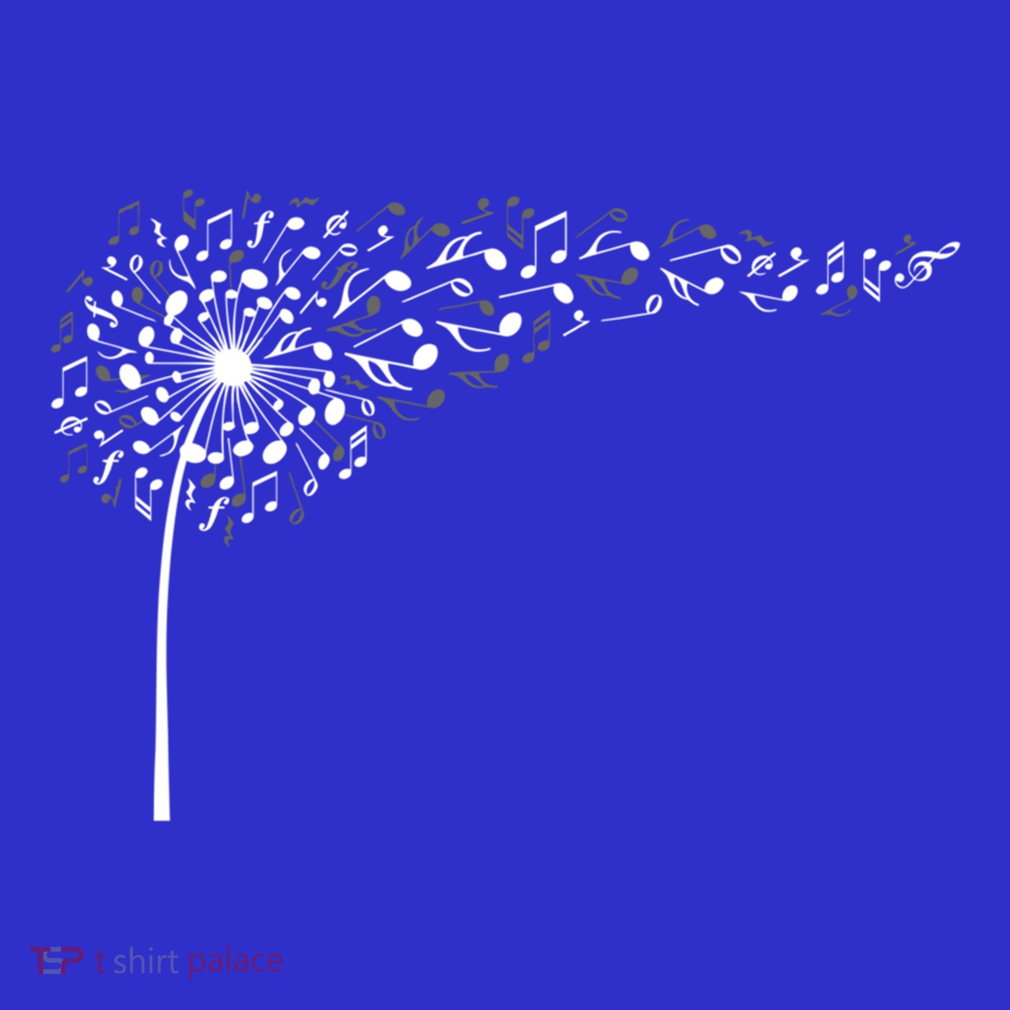 Dandelion Blowing Music Notes Cute Christmas Gift Great Gift Tote Bag